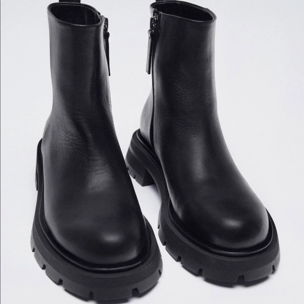ZARA Black Boots